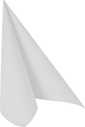 Produktbild Papstar Servietten Royal Collection weiss (50 x, 33 x 33 cm)