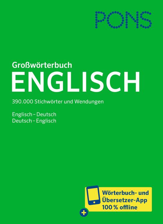 Produktbild Grosswörterbuch Englisch (Englisch, Deutsch, 2022)
