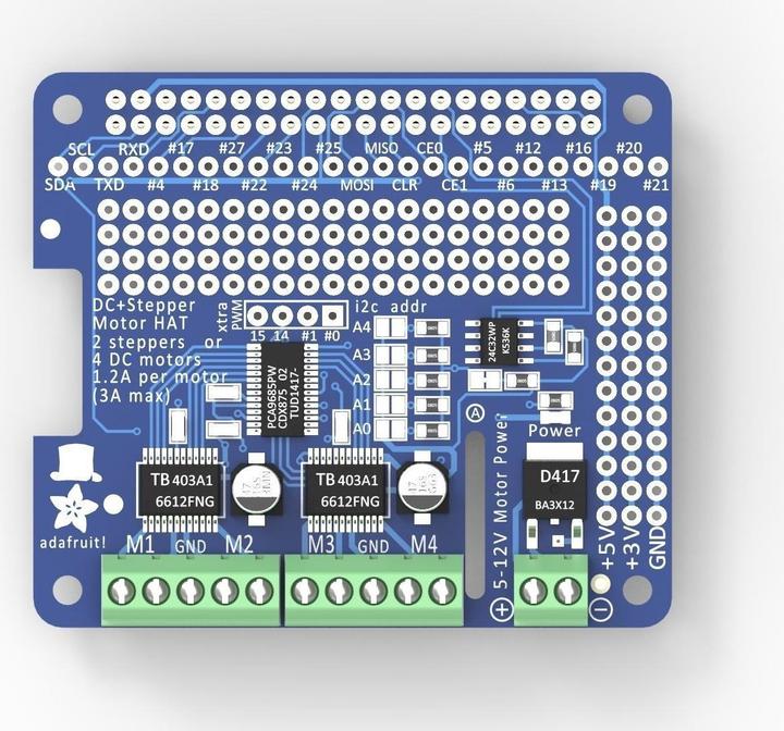 Produktbild Adafruit DC Stepper Motor