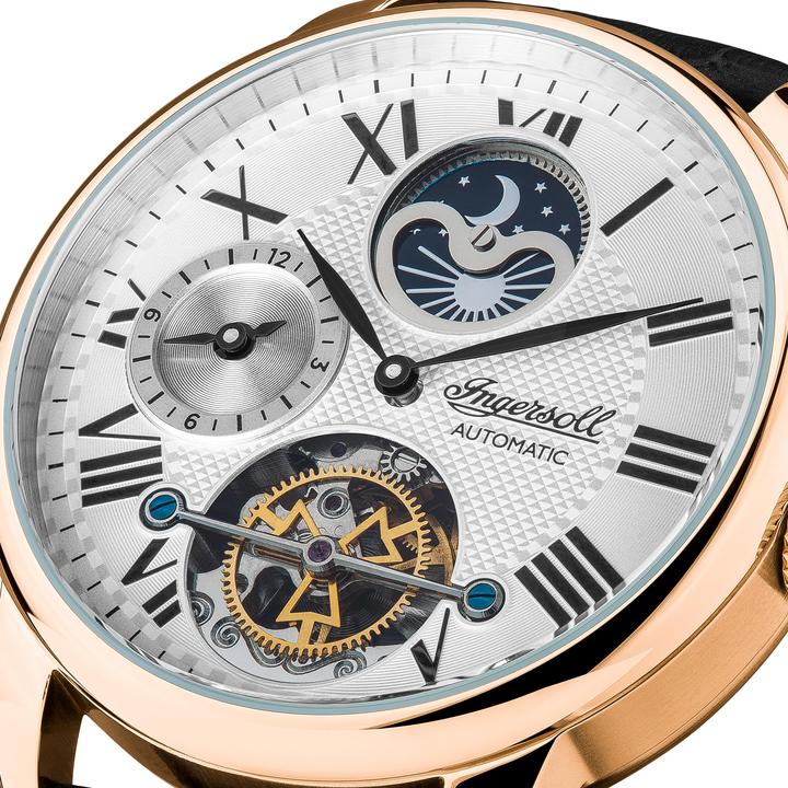 Immagine prodotto Ingersoll 1892 Il Riff (Orologio da polso analogico, Orologio scheletrato, 44.20 mm)