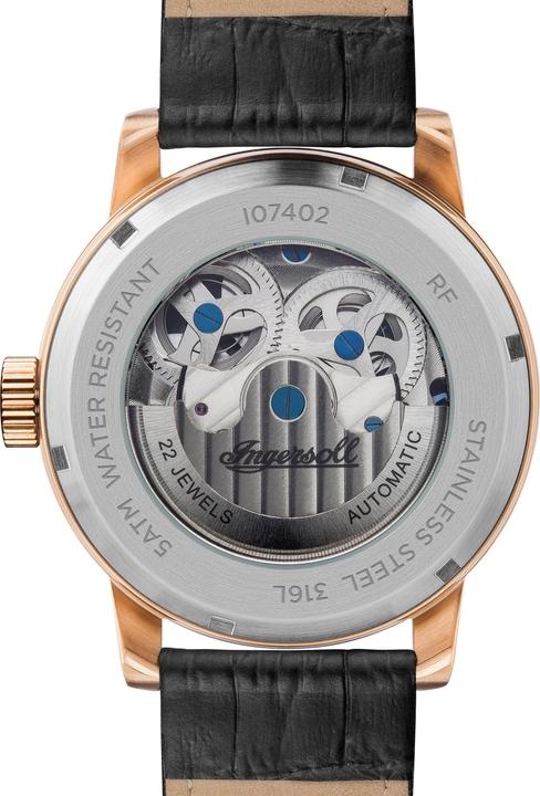 Immagine prodotto Ingersoll 1892 Il Riff (Orologio da polso analogico, Orologio scheletrato, 44.20 mm)