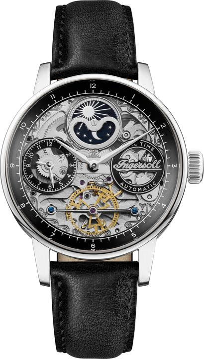 Actual product image Ingersoll 1892 The Jazz - I07701 (Analogue wristwatch, Skeleton watch, 42 mm)