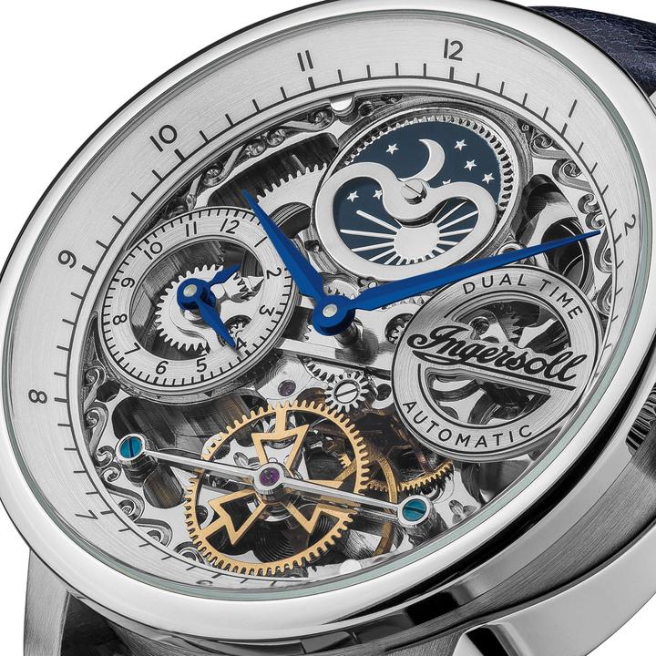 Actual product image Ingersoll 1892 The Jazz (Skeleton watch, Analogue wristwatch, 42 mm)