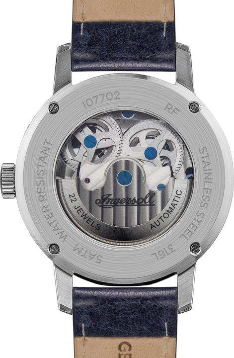 Actual product image Ingersoll 1892 The Jazz (Skeleton watch, Analogue wristwatch, 42 mm)