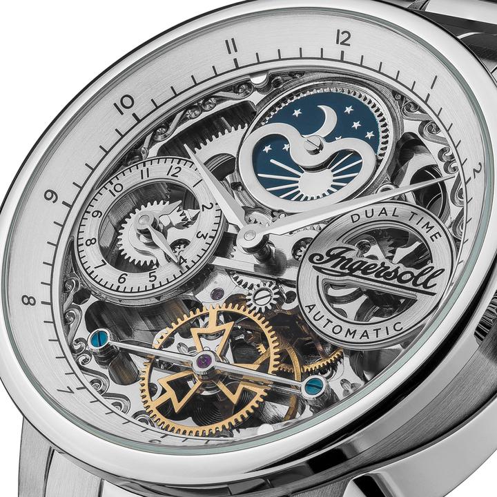 Produktbild Ingersoll 1892 The Jazz (Skeleton-Uhr, Analoguhr, 42 mm)