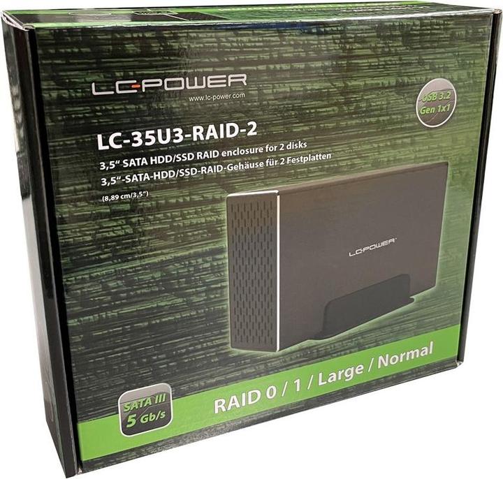Produktbild LC-Power LC-35U3-RAID-2 (3.5")