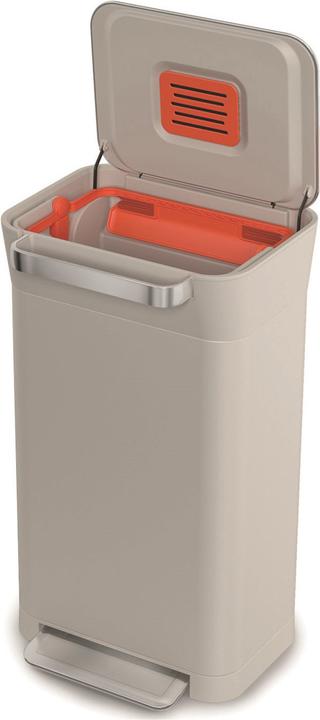 Image du produit Joseph Joseph Titan Recycling Station Stone, Kunststoff/Edelstahl, 39x33x6 (30 l)