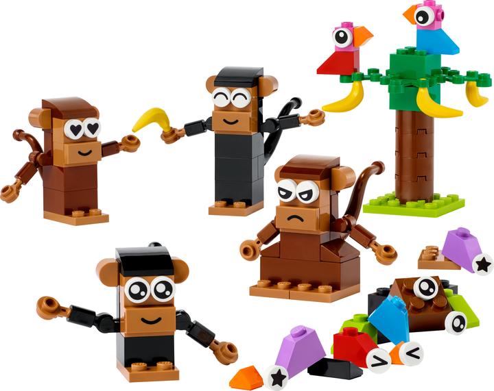 Produktbild LEGO Affen Kreativ-Bauset (11031, LEGO Classic)