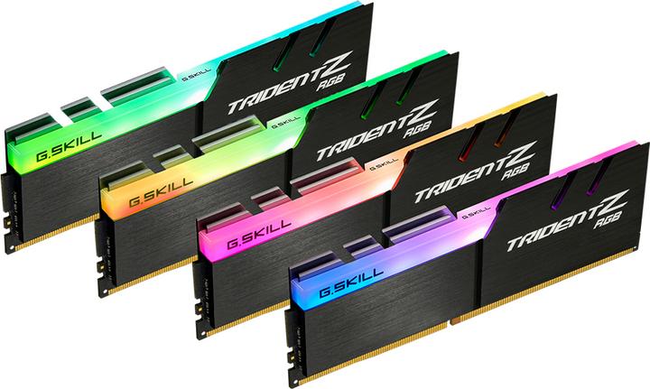 Produktbild G.Skill Trident Z RGB (4 x 32GB, 3600 MHz, DDR4-RAM, DIMM)