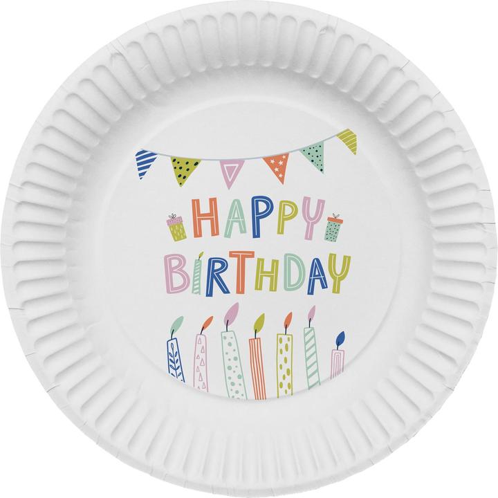 Actual product image Folat Eco Party Paper Plate 8pcs. (8 x)
