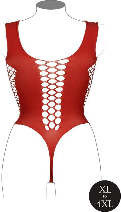 Image du produit Le Désir Teddy col en V avec panneaux opaques - Taille unique (Taille unique)