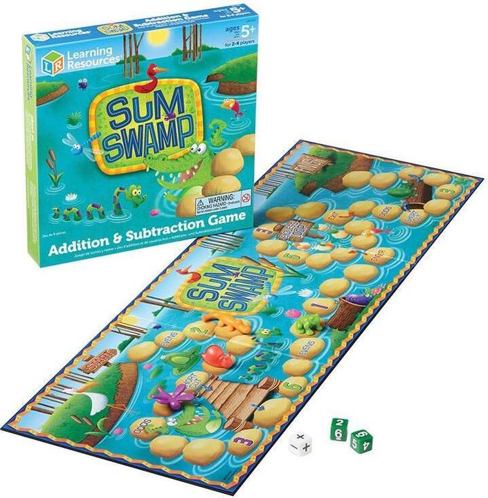 Produktbild Learning Resources Matematyczna gra planszowa Sum Swamp LER 5052