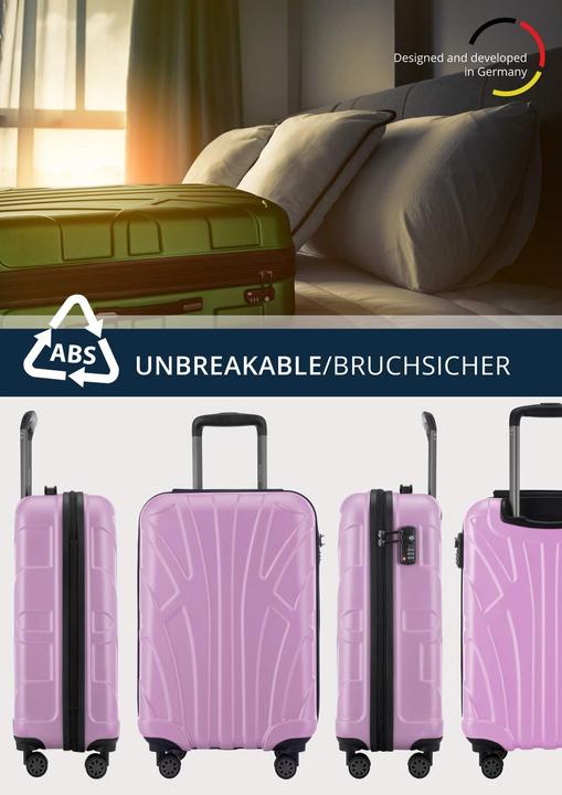Produktbild Suitline Handgepäck Hartschalen-Koffer (34 l, Handgepäck (bis 50l))