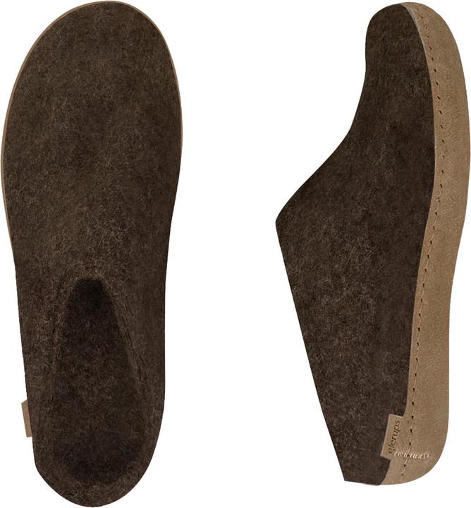 Actual product image Glerups Natural rubber sole slippers (38)