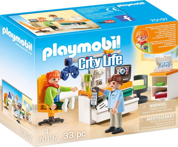 Produktbild Playmobil Augenarzt (70197, Playmobil City Life)