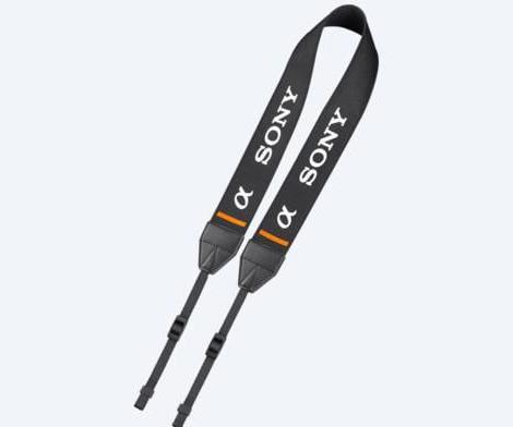 Actual product image Sony STP-SS5 Shoulder Strap for Alpha Series (Neck belt)