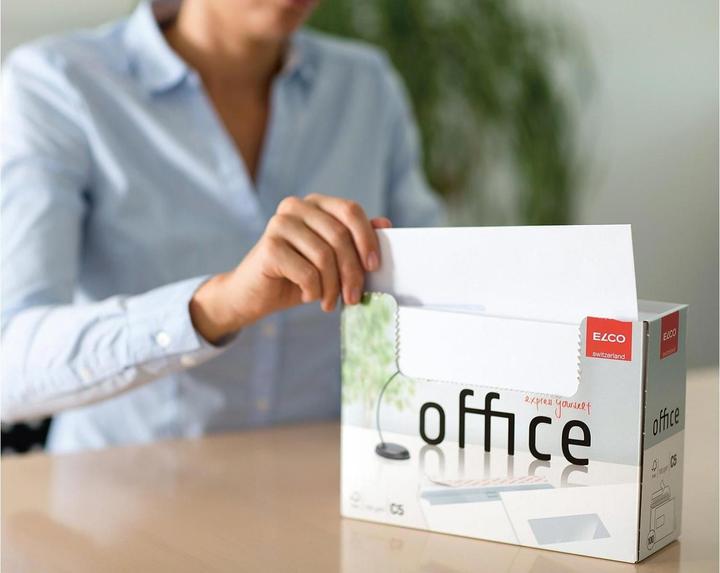 Actual product image Elco Envelope Office, left window (C5, 100 x)