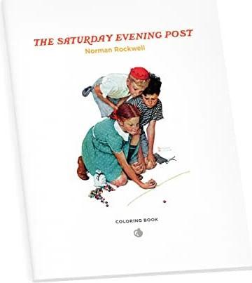 Immagine prodotto Norman Rockwell Colouring Book (Inglese, Norman Rockwell, 2009)