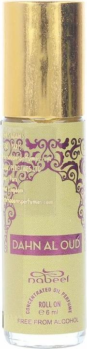 Nabeel Perfumes Dahn Al Oud Concentrated Roll-On Oil Alcohol-Free 6 x 6ml - Pack of 6 (Eau de Parfum, 6 ml)