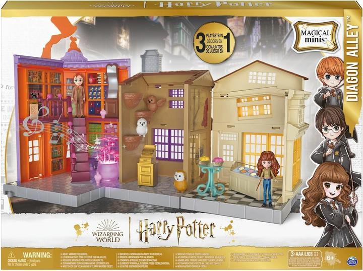 Actual product image Spin Master Wizarding World Harry Potter - Diagon Alley (Angle Alley) playset with light and sound and 2