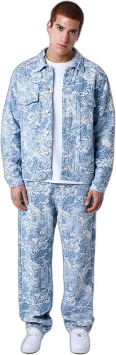 Produktbild Project X Paris Jeansjacke mit abstraktem Muster (XXL)