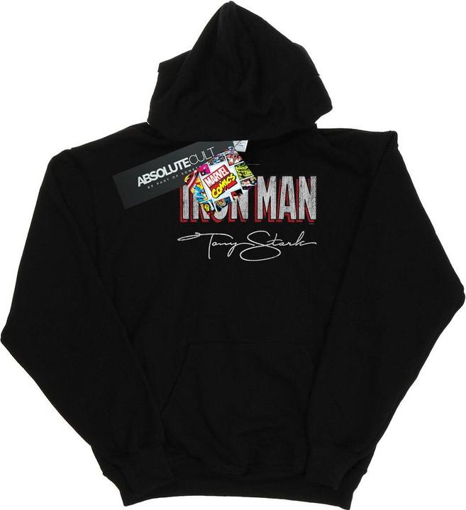 Actual product image Mens Iron Man AKA Tony Stark Hoodie (4XL)