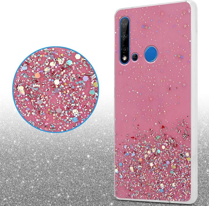 Produktbild Cadorabo TPU Cover funkelnder Glitter (Huawei Nova 5i, Huawei P20 Lite (2019))