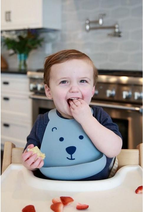 Image du produit Make My Day Bavoir à manger en silicone "ready teddy