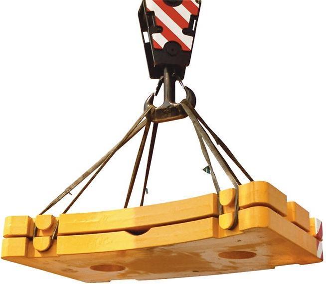 Actual product image Dolezych Round sling DIN EN 1492-2 circumference 4 m yellow max. load 3000 kg