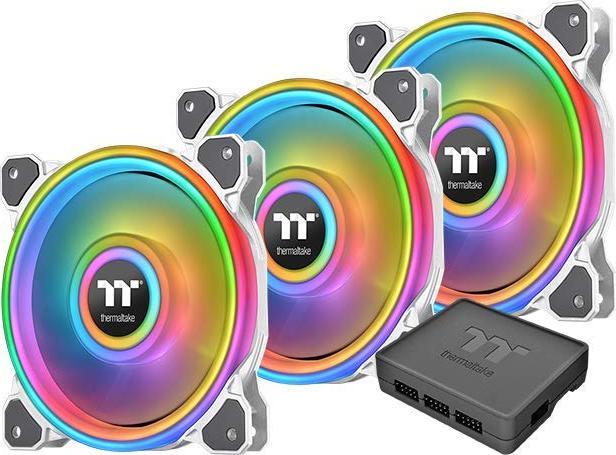 Image du produit Thermaltake Riing Quad 12 RGB White Edition (120 mm, 3 x)