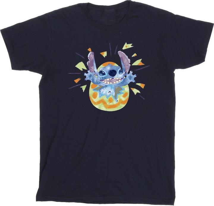 Actual product image Disney Mens Lilo & Stitch Cracking Egg T-Shirt (XL)