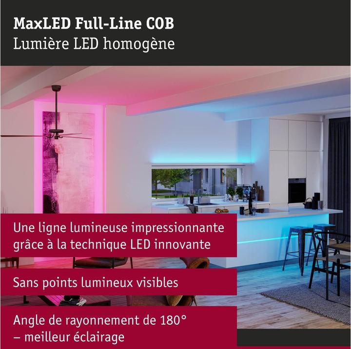 Actual product image Paulmann MaxLED 500 Stripe Set (RGBW, 150 cm, Indoor)