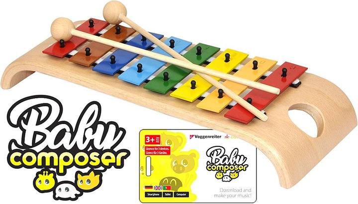 Actual product image Baby Composer Glockenspiel Set
