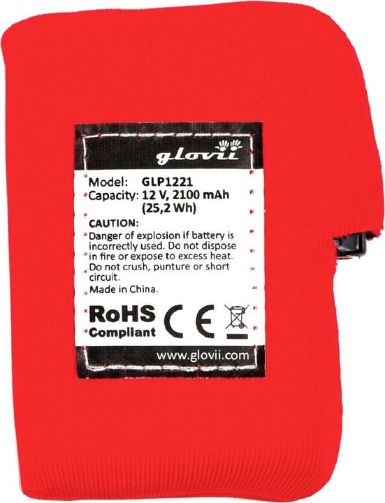 Glovii Guanti Da Moto Riscaldati XL Gdbxl (Donne, XL)