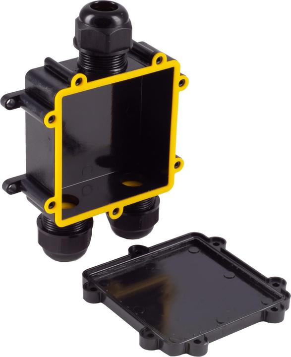 Produktbild Shiverpeaks ®-BASIC-S--Netzwerk-Outdoor Kabelverbinder Box, IP68, gross, 1x2 (0.11 m)