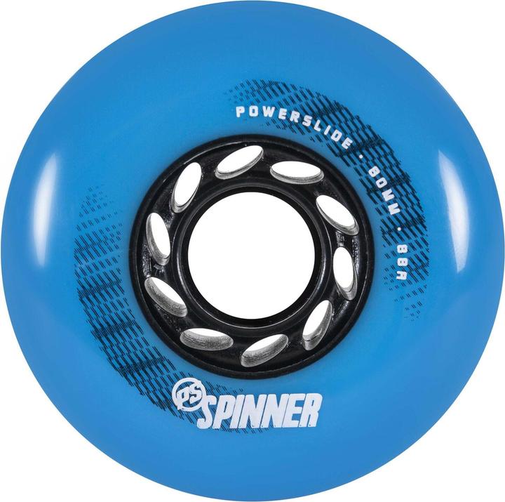 Powerslide Skateboard Wheels Spinner 4-Pack 2023 (80 mm)