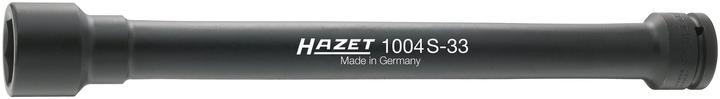 Actual product image HAZET Impact socket ∙ hexagon 1004S-33 ∙ Square, hollow 20 mm (3/4 inch) ∙ Outside hexagon profile … (33 mm)