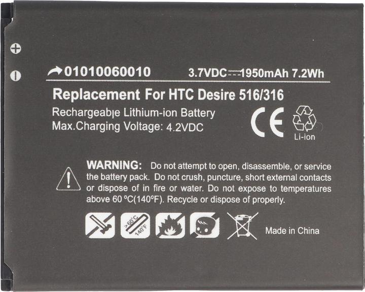 Actual product image HTC Akku Desire 516, 316