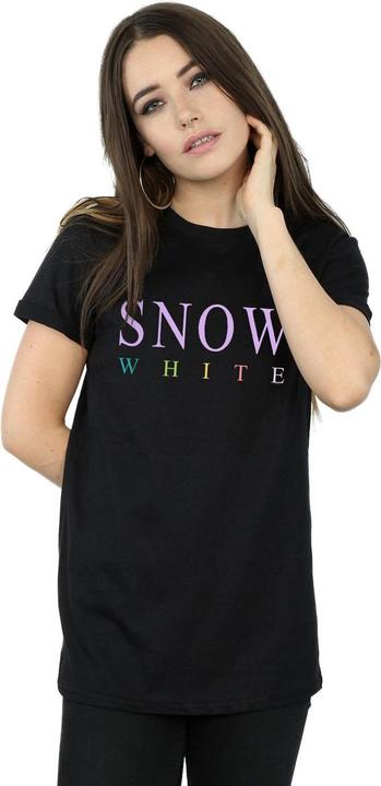 Actual product image Disney Princess Womens/Ladies Snow White Graphic Cotton Boyfriend T-Shirt (XXL)
