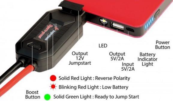 Productafbeelding JumpsPower Power Bank M-Power Amg6 (6000 mAh)