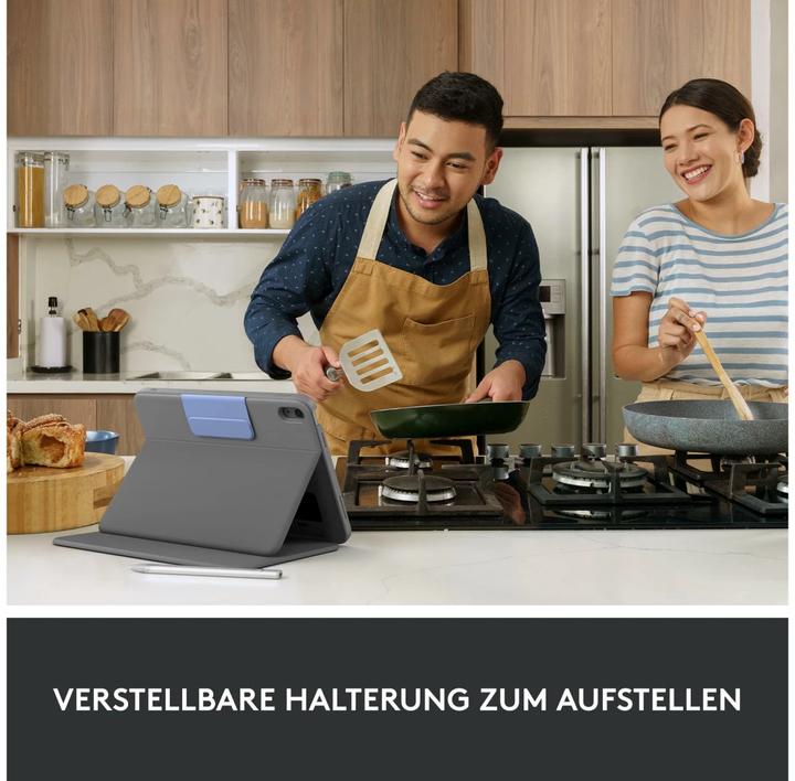 Actual product image Logitech Rugged Folio (CH, iPad 2022 (10th Gen))