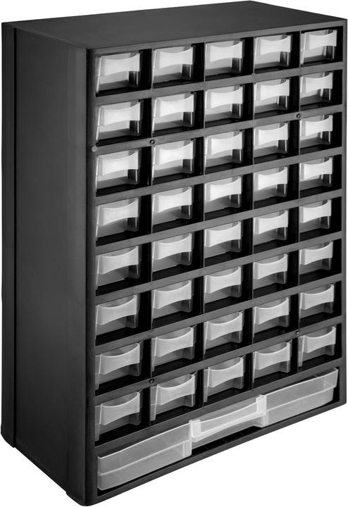 Actual product image tectake Assortment box small parts magazine