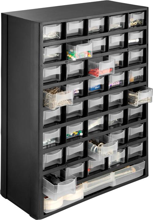 Actual product image tectake Assortment box small parts magazine
