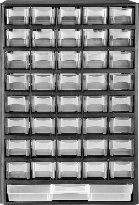 Actual product image tectake Assortment box small parts magazine
