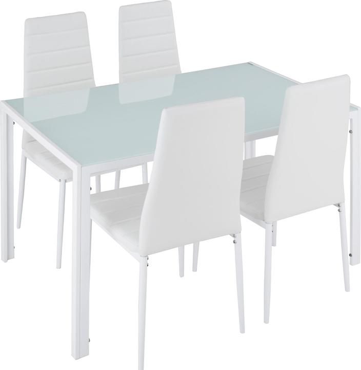Image du produit tectake Essgruppe Berlin (120 x 70 x 75 cm)