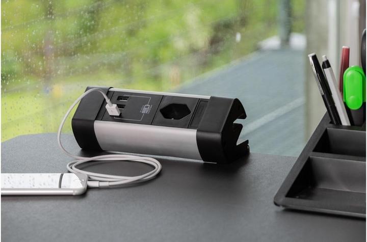 Produktbild Max Hauri Office Line (4 x, Typ 13, USB-A, 2.50 m)