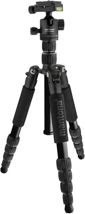 Image du produit mantona light traveller trépied de voyage noir (Métal)