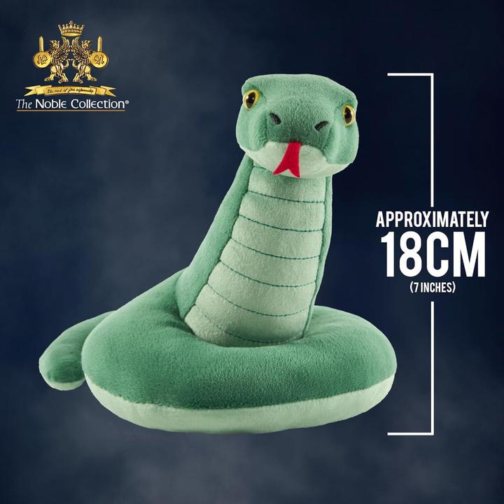 Produktbild Noble Collection Harry Potter Plüschfigur Slytherin Snake Mascot 15 cm (19 cm)