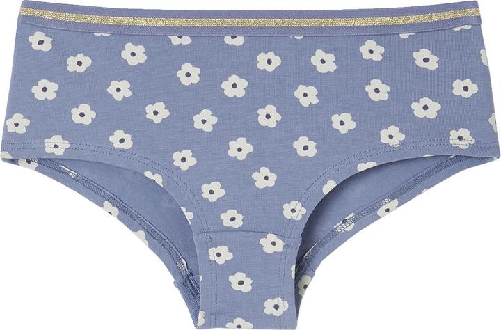Immagine prodotto Vertbaudet Confezione da 7 pantaloncini da bambina in cotone biologico (116, Confezione da 7)