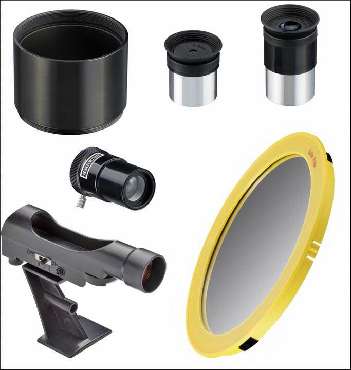Actual product image Bresser Polaris 102/460 EQ3 Lens telescope with solar filter